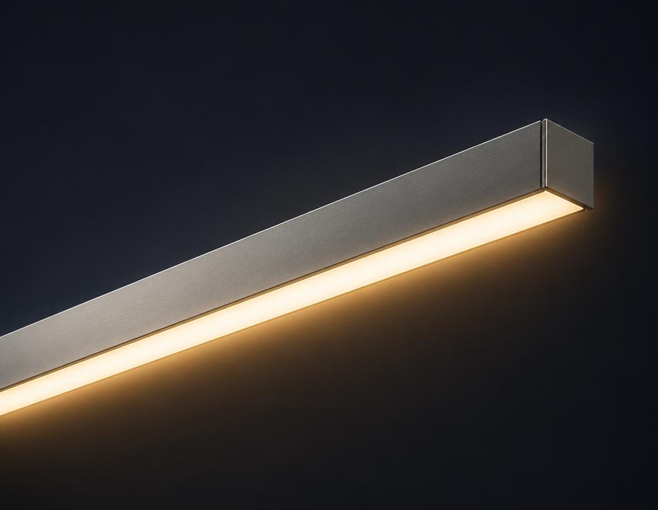Technický detail líniového LED svietidla